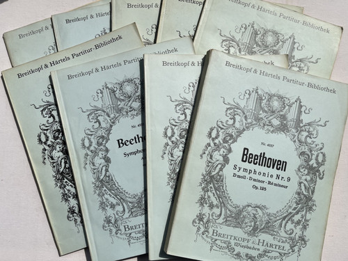 Noten beethoven symphonie - noten.,