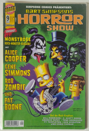 Bart simpsons horror show - simpsons,
