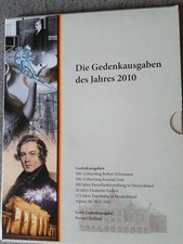10-EURO-GEDENKMÜNZE Set 5 x