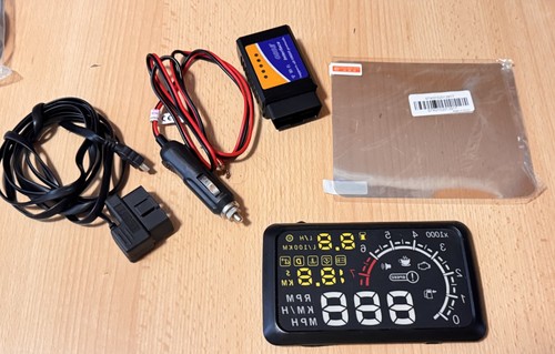 Head display obd2 - head, inkl
