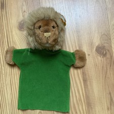 Steiff Handspielpuppe Löwe mit Glasaugen 
