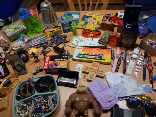 Flohmarkt paket schmuck - flohmarkt, uhren