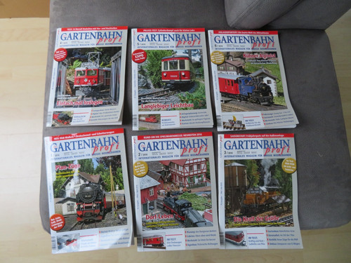 Gartenbahn profi jahrgang 2016 - gartenbahn,