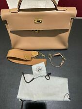HERMÈS Vintage Kelly 40 Leder Tasche Umhängetasche Bag Handtasche Handbag 