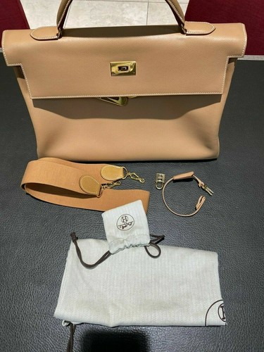 Hermès vintage kelly leder - 40,