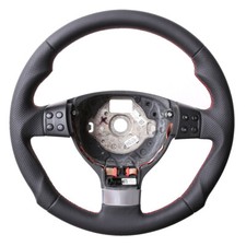 Lenkrad VW Golf 5 Fox Touran Polo 9N Passat 3C EOS Jetta Neu Beziehen 7519