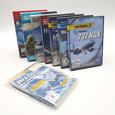 8 Stück Microsoft Flight Simulator X Add-Ons PC FSX Erweiterungen | SEHR GUT