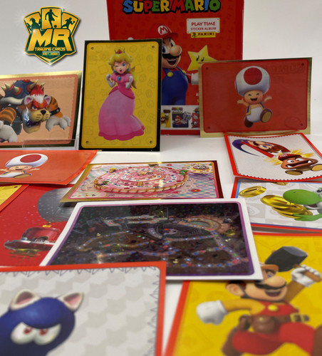 Panini super mario - mario, sticker
