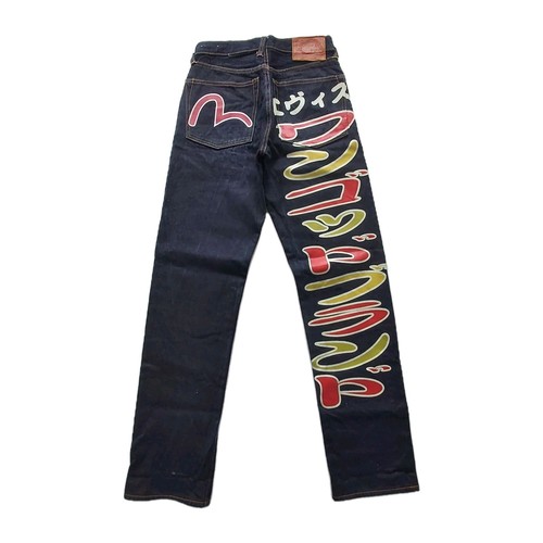 Evisu selvedge jeans - evisu,
