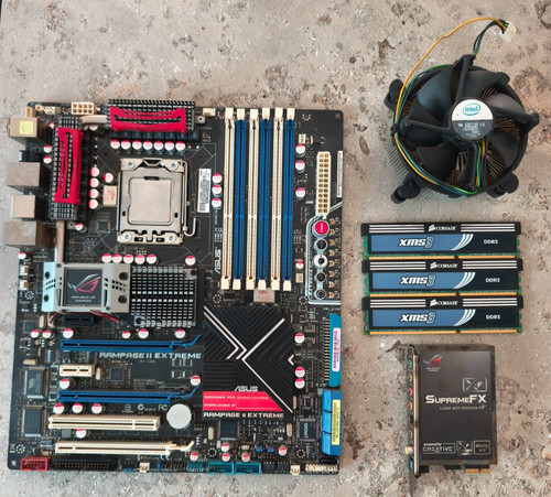 Asus rampage extreme intel - asus, extreme,