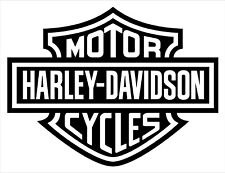 große Harley-Davidson Motorrad Logo Aufkleber Decals selbstklebend
