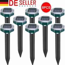 8er Set Solar Maulwurfschreck