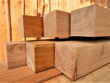 LÄRCHE KANTHOLZ BALKEN PFOSTEN HOLZ BAUHOLZ 10x10cm VERSCH. LÄNGEN 10-300cm 