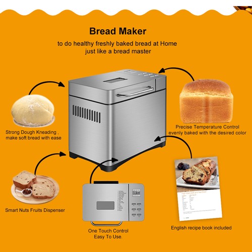 Brotbackautomat 1kg - , 19