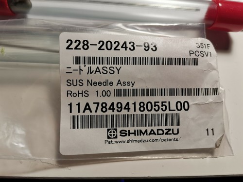 Shimadzu needle assy - shimadzu,