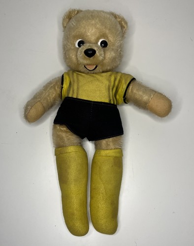Schuco bär fußballer - bär, schwarz