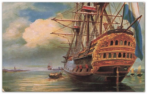 Marine galerie schiffe - ak,
