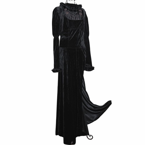 Gothic samtkleid - gothic,