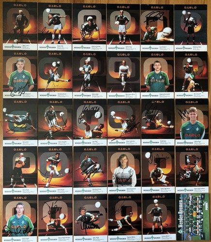 Werder bremen autogrammkarten - werder,
