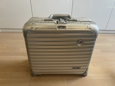 Rimowa Topas Compact Business | Cabin Trolley l Aluminium | Lufthansa Edition