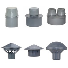 Entlüftungshaube Rohrbelüfter HT Abwasser Rohr Belüfter DN 50 75 110 Rohrlüfter