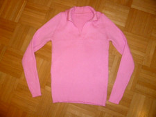 Pullover rosa Gr. 38 M H&M mit Kragen