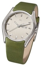 XEN Schmuck XQ0239  Herren Uhr  Quarzwerk  Edelstahl und Leder  