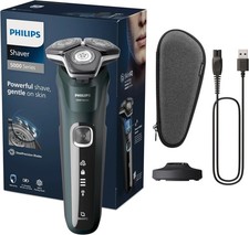 Rasierer Nass-und Trocken Philips S5000 Schnellladung,Reinigungsstation,Reisetui