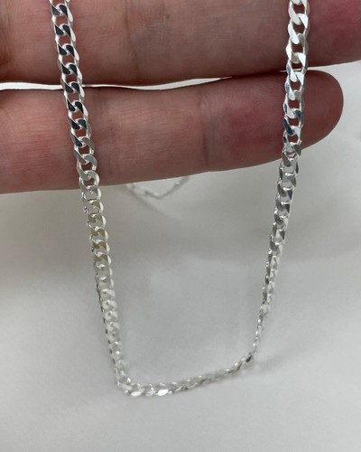 Silber close panzerkette damen - silber,