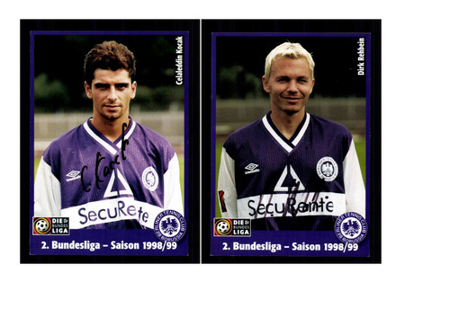 Autogrammkartensatz tennis - autogrammkartensatz,