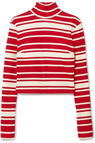 Prada striped ribbed knit - prada, ribbed-knit