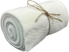 15 x 200 cm Weiß Filzband –