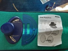 Avec Oval Punches Stanzformen Schablone Blau Basteln Handwerk