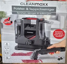 CLEANmaxx Polster- & Teppichreiniger 400W anthrazit/rot