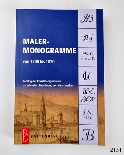 Maler monogramme von - von, 1700