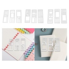 3 Stück Journal Schablonen