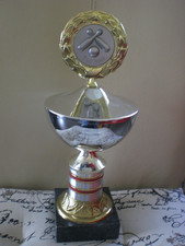 großer Kegel Pokal   Kegeln - Bowling  -   30cm hoch