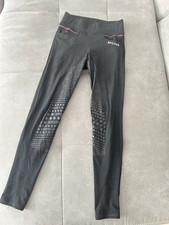 Spooks Reitleggings Grip Schwarz Gr. XS