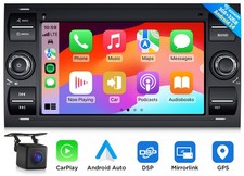 CarPlay Autoradio Android 14 Auto GPS Navi Für Ford Focus C/S Max Transit Fiesta