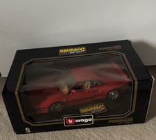 BURAGO 1:18 3027 FERRARI GTO 1984 RED ROT SAMMELMODELL OVP
