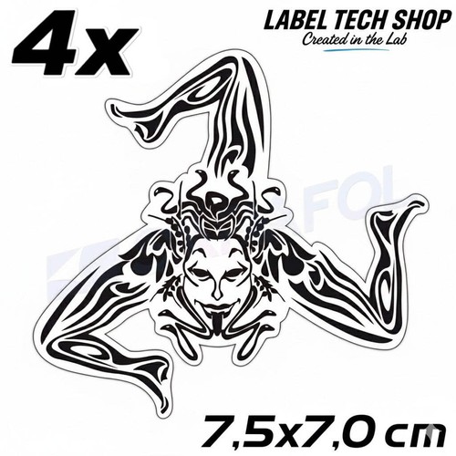 Sizilien trinacria - 4x,