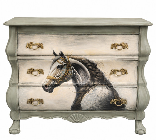 Vintage kommode pferd - vintage, –