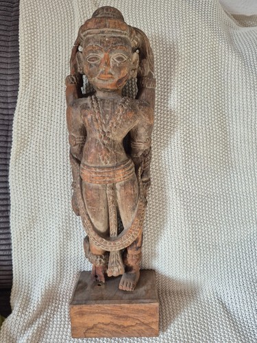 Antike asiatika holz figur - antike,