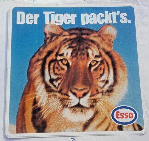 Esso the tiger packts - tiger, petrol