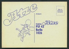 Atze Postkarte DDR 80er Jahre