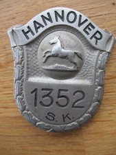 Original Polizei - Marke /