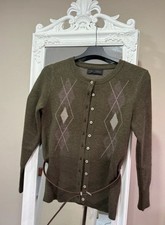 Zara Strickjacke Mit Gürtel