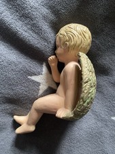 Kantenhocker Sitzender Engel Dekofigur Weihnachtsgeschenk