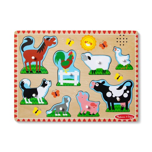 Bauernhoftiere sound puzzle - bauernhoftiere,