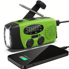 Kurbelradio Solar